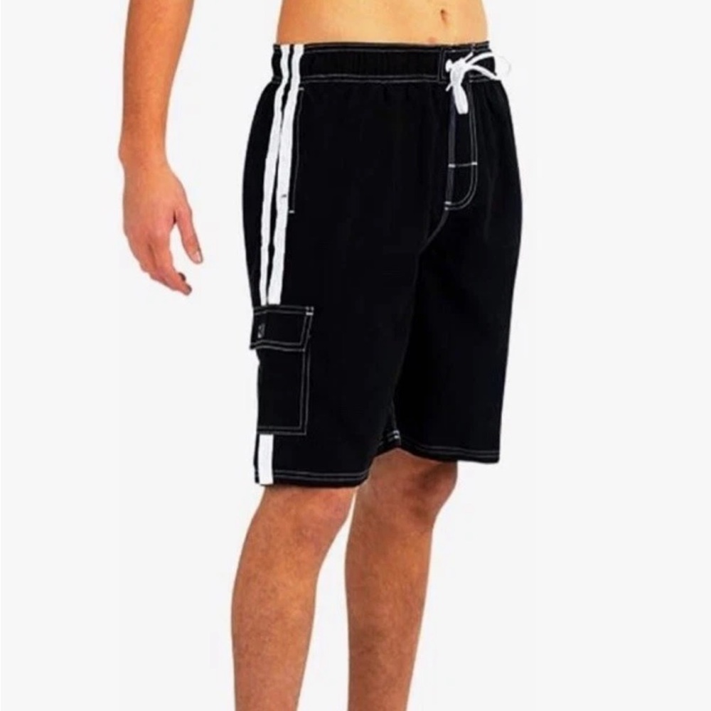 Norty Men's Swim Trunks Swimsuit - Slight IR Sz 4XL